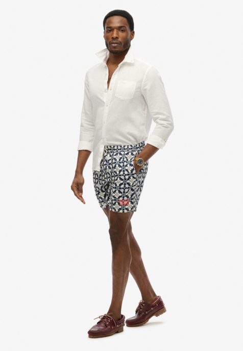 Badeshorts "TILE PRINT"