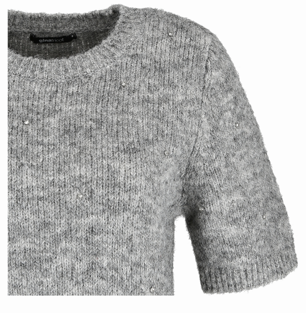 Kurzarmpullover