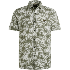 Hemd "Jersey Pique Print Leaf"