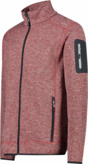 Schwere Fleecejacke Knit-Tech Meliert
