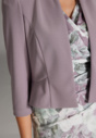 Taillierte Jacke aus Jersey Crêpe