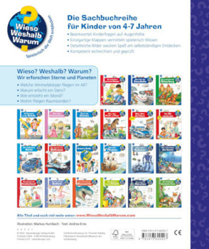 Kinder-Sachbuch "Wieso? Weshalb? Warum? - Wir erforschen Sterne und Planeten"