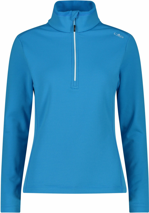 Fleecepullover aus Grid Tech mit Stehkragen