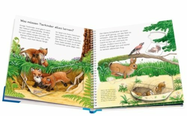Kinder-Sachbuch "Wieso? Weshalb? Warum? - Unsere Tierkinder"