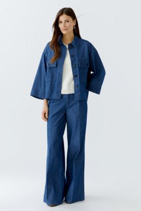 Jeansjacke "elastischer Baumwolldenim"