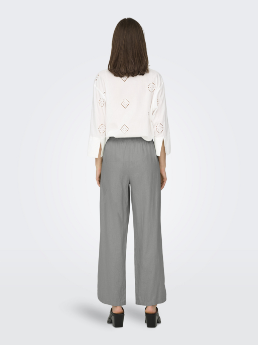 JDYSAY LINEN HW WIDE PANT WVN NOOS