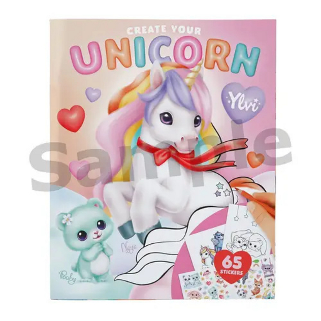 Ylvi-Malbuch "Create your Unicorn"