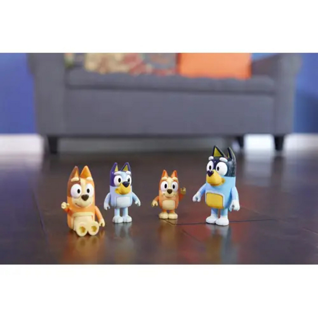 BLUEY-Figurenset "Familie", 4er-Pack