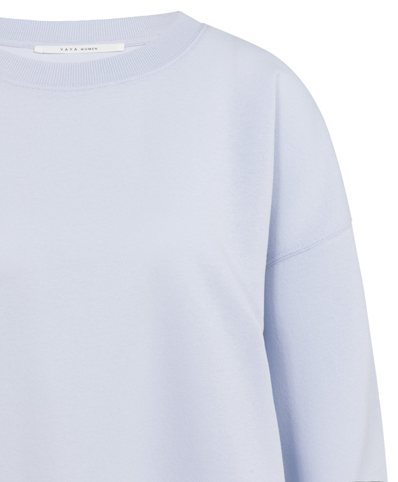 Leichter Pullover mit Rundhalsausschnitt