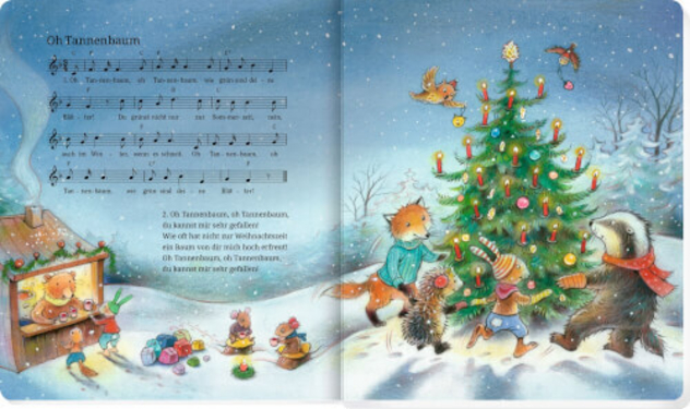 Vorlese- und Liederbuch "Mein Weihnachts-Schatz"