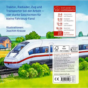 So viele große Fahrzeuge bei der Arbeit