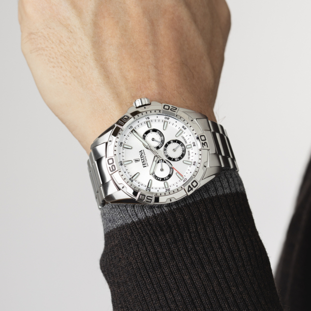 Festina Herren Uhr Automatik F20478/2 Edelstahl Armband