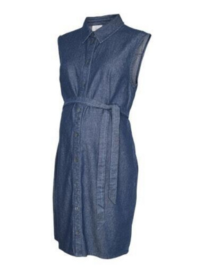 Kleid "MLJAMAICA LIA S/L ABK DENIM DRESS"