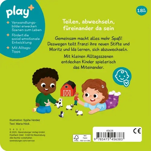 Schiebebuch: Teilen und ve