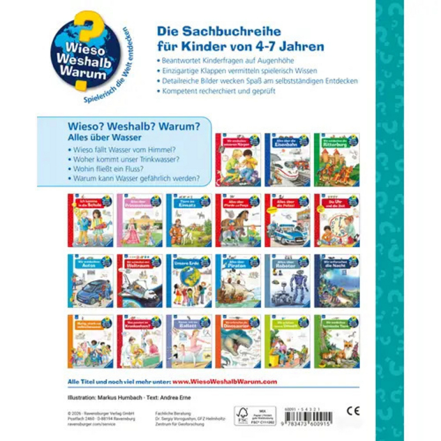 Kinder-Sachbuch "Wieso? Weshalb? Warum? - Alles über Wasser"