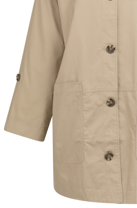 Oversize-Baumwolljacke