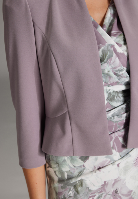 Taillierte Jacke aus Jersey Crêpe