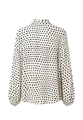 Bluse "Ivory Noir"