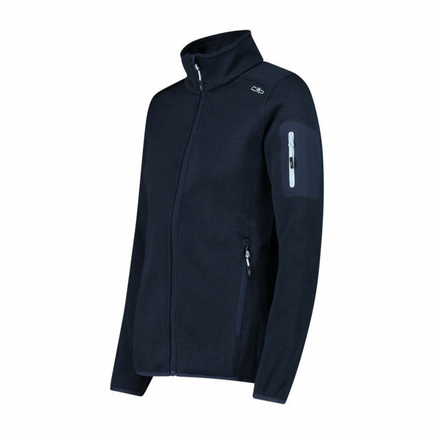 Schwere Fleecejacke Knit-Tech Meliert
