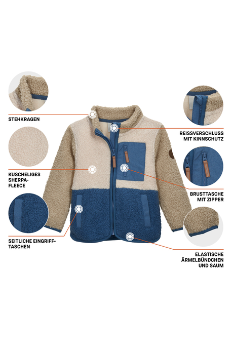 Sherpa-Fleecejacke "FIOW 2"