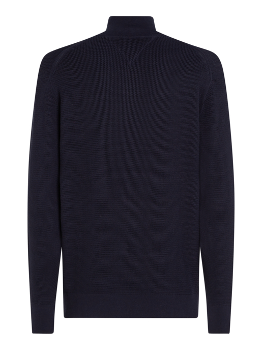 Pullover "RACKING STRUCTURE ZIP MOCK"