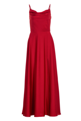 Abendkleid aus nachhaltigem Satin m