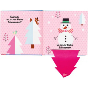 Filz-Fühlbuch "Kuckuck, kleiner Weihnachtsmann!"