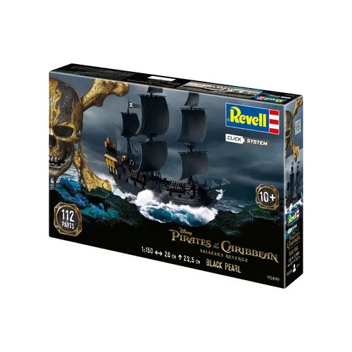 Modellbausatz "Fluch der Karibik Black Pearl" (Easy-Click). 1:150