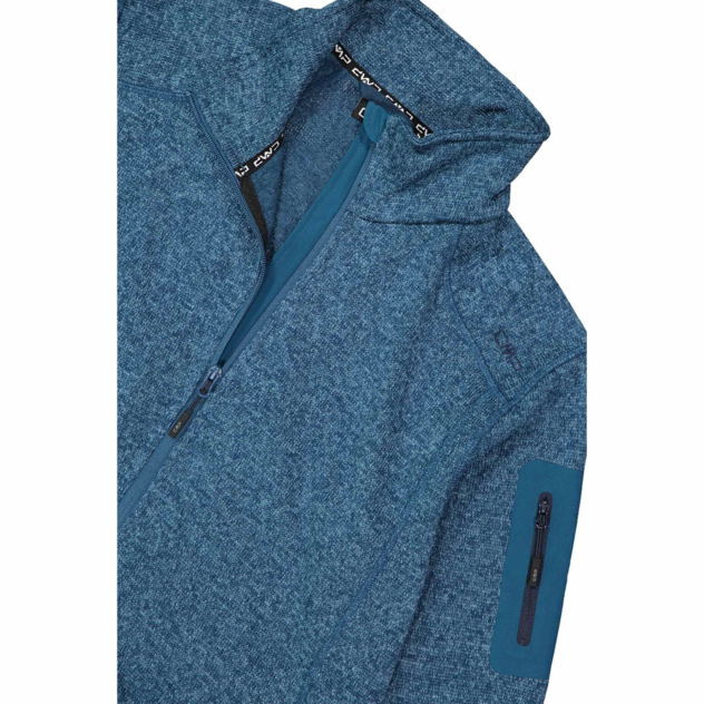 Schwere Fleecejacke Knit-Tech Meliert