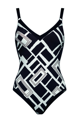 Badeanzug "Graphic Frame Moulded"