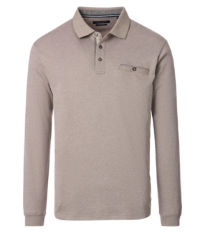Polo-Shirt mit langen Ärmeln