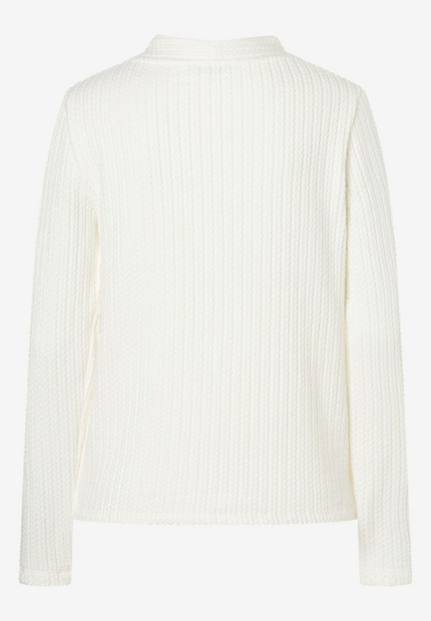 Sweatshirt with Turtle-Neck
