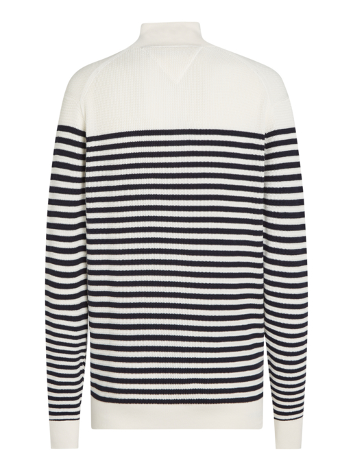 Pullover "RACKING STRUCTURE ZIP MOCK"