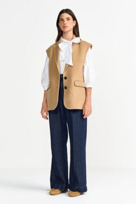 Bluse "Mat Mix"