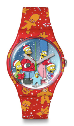Uhr "Wonderous Winter Wonderland"