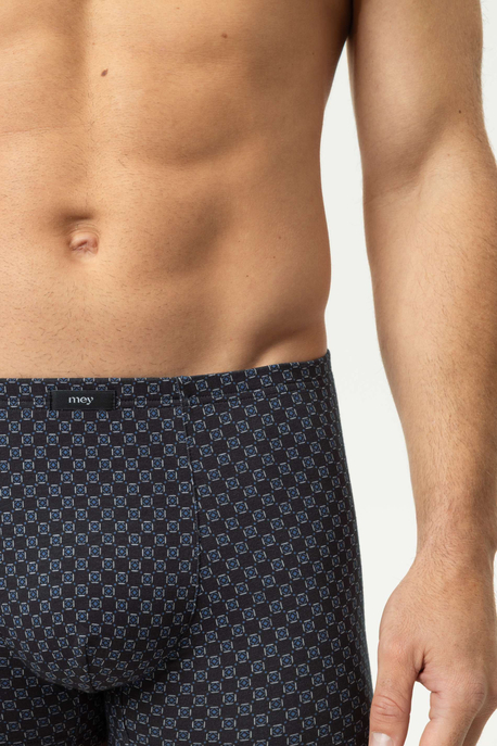 Shorty-Boxershorts "White Squares"