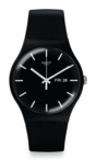 Uhr "Mono black again"