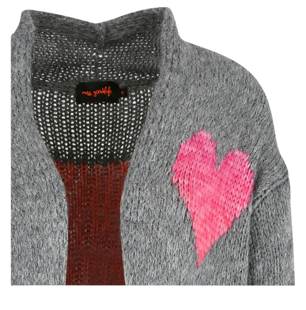 Cardigan "Hearts"