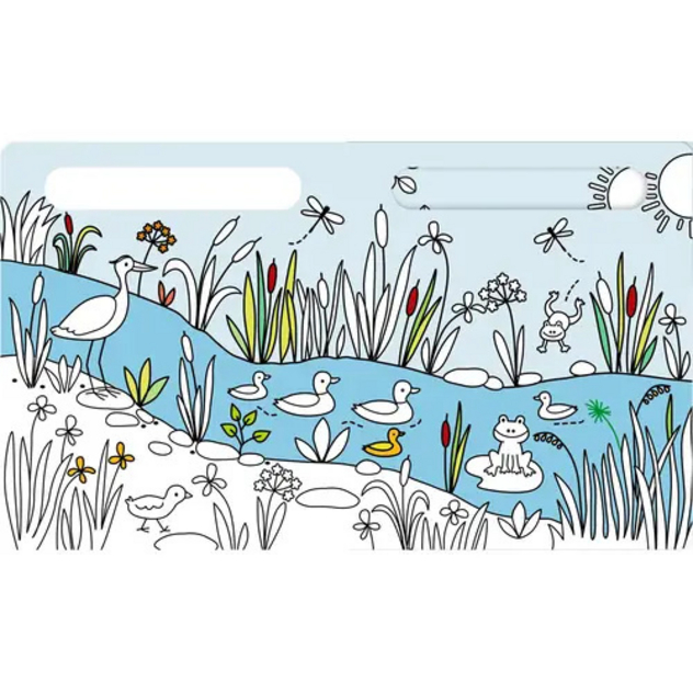 Malbuch "Mein erster Wasser-Malspaß - Natur"