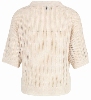Kurzarm Strickpulli "Theia"