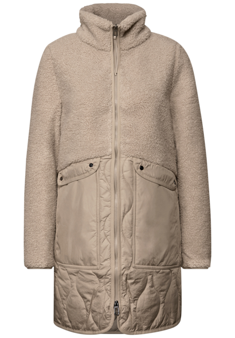 Street One Damen Mantel beige melange – modern und warm!