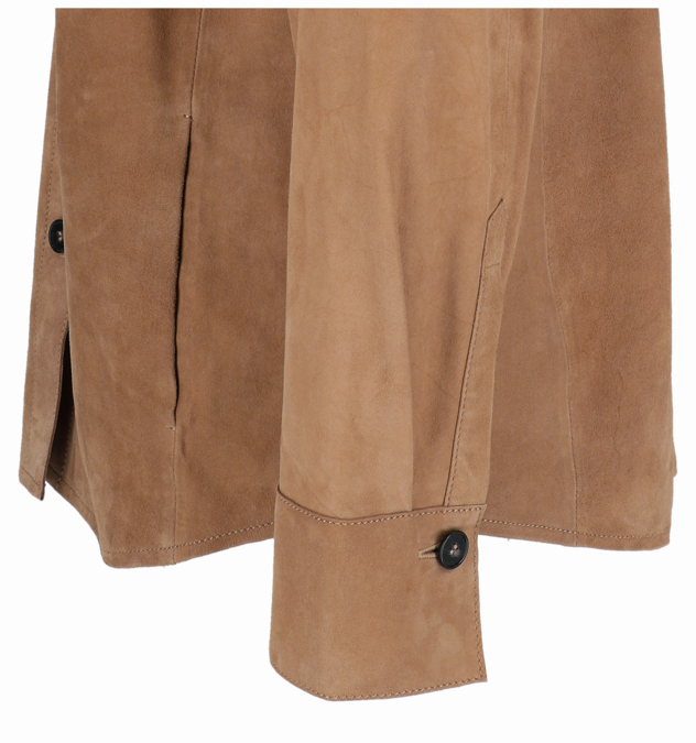 Leder-Overshirt