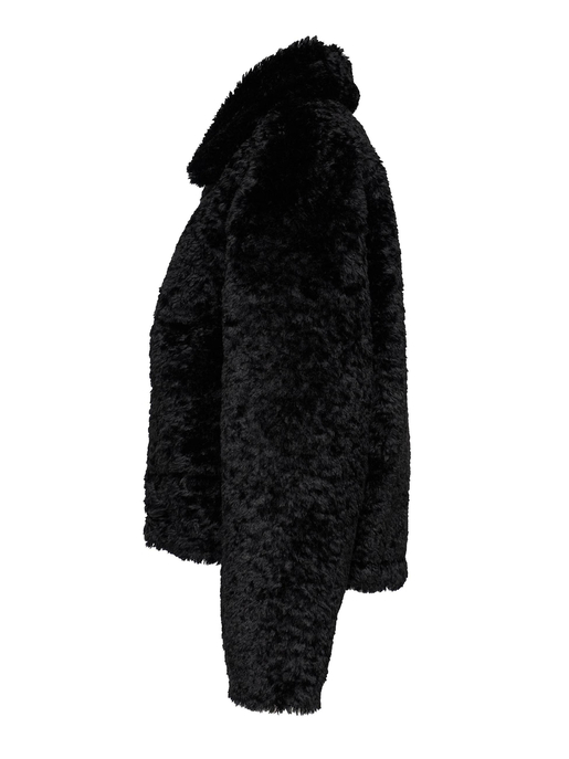Wende-Kunstpelzjacke