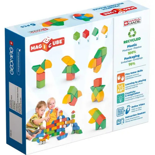 Magnetwürfel "Geomag MagiCube Shapes" (Starter-Set)