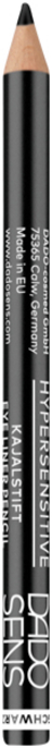 Hypersensitive Kajalstift Black