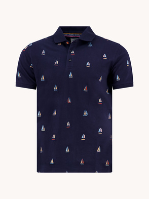 Poloshirt "Sailing Boats"