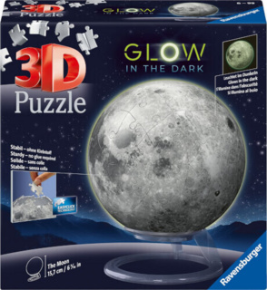 3D Puzzle Ball Mond Glow in the dar