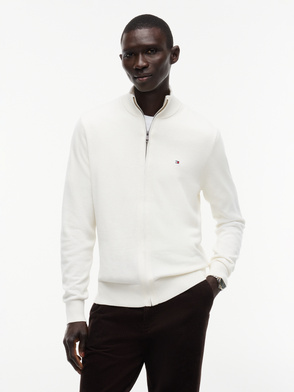 Jacke "PIMA ORG CTN CASHMERE ZIP THRU"