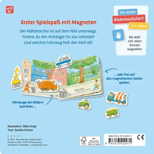 Mein erstes Magnetbuch: Wa