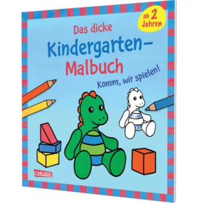 Malbuch "Das dicke Kindergarten-Malbuch - Komm, wir spielen"